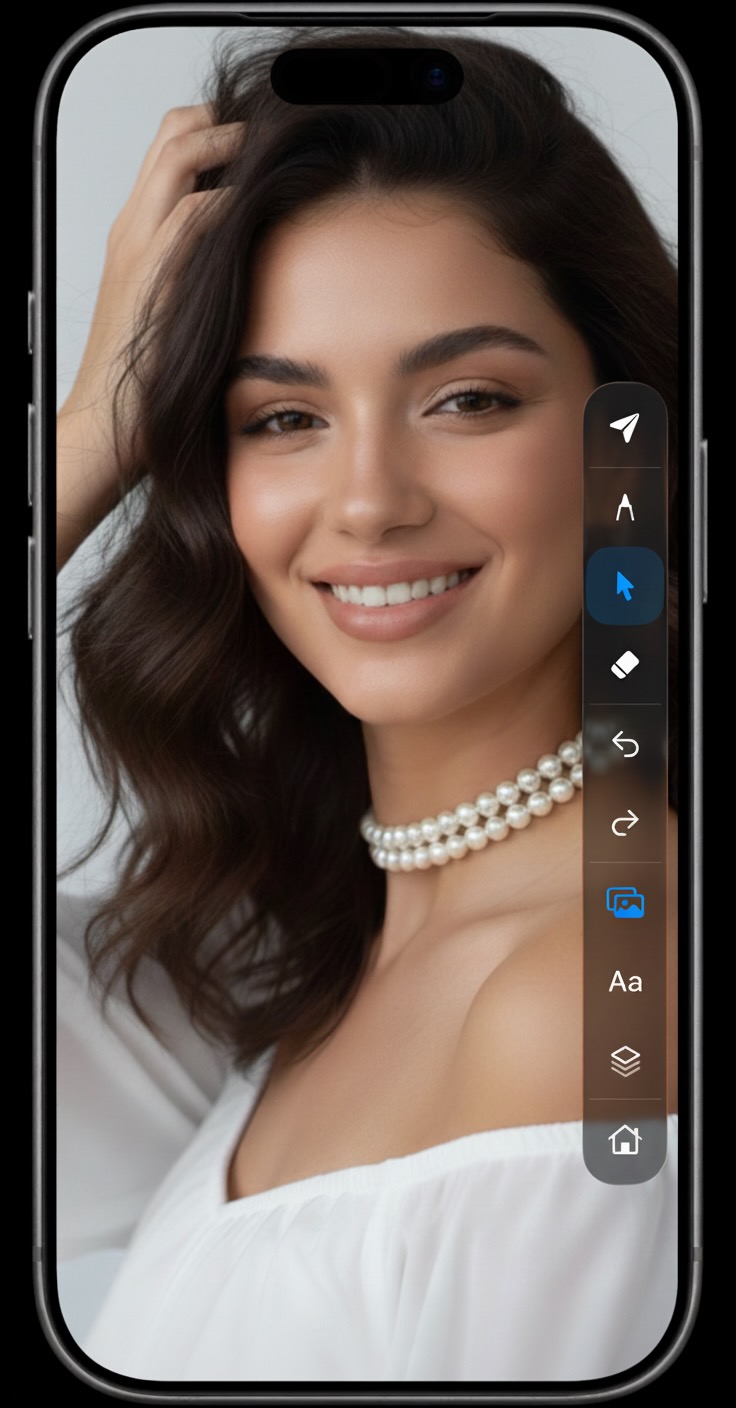 DrawAI on iPhone front